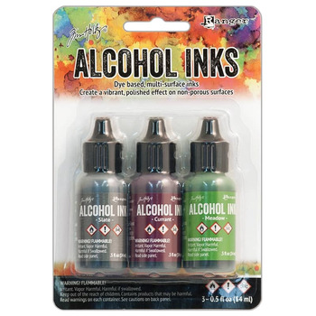 Tim Holtz Alcohol Ink - 1/2oz - Cottage Path Color Kitm Set of 3