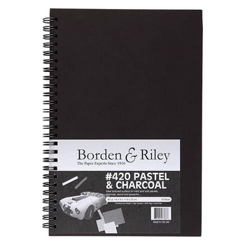 Borden & Riley Hard Cover Field Book #420B Pastel Paper 6X9 In