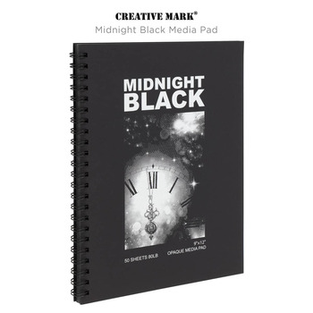 Midnight Black Media Pads by Creative Mark