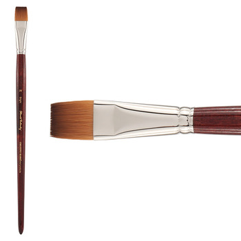 Mimik Kolinsky Synthetic Sable Long Handle Brush, Bright Size #20