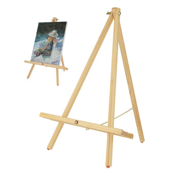 Thrifty Tabletop Display Easel Natural Wood by Creative Mark