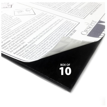 Black Perfect Mount® Board Single Thick Self-Adhesive 32x40 in, Box of 10