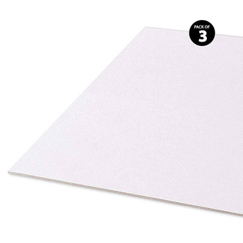 Crescent #113 Canvas Board Single Thick 9"x12" (Pack of 3)