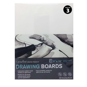 Crescent #99 Drawing Board Cold Press 8"x10" (3-Pack)