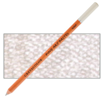 Cretacolor Art Pastel Pencil No. 225, White Grey