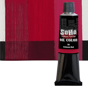 Soho Artist Oil Color Crimson Red, 170ml Tube