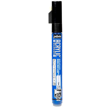 Pebeo Acrylic Marker 1.2mm - Cyan
