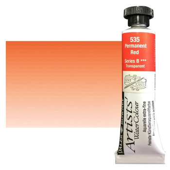 Daler-Rowney Artists' Watercolour 15 ml Tube - Permanent Red