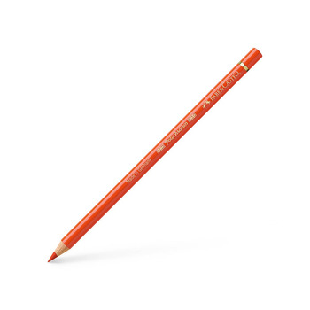 Faber-Castell Polychromos Pencil, No. 115 - Dark Cadmium Orange
