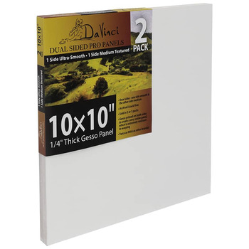 Da Vinci Dual Sided Pro Panel 10"x10", 6mm Deep (2-Pack)