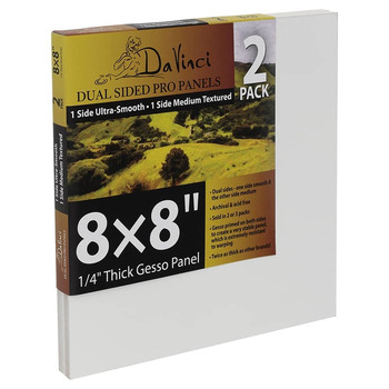 Da Vinci Dual Sided Pro Panel 8"x8", 6mm Deep (2-Pack)
