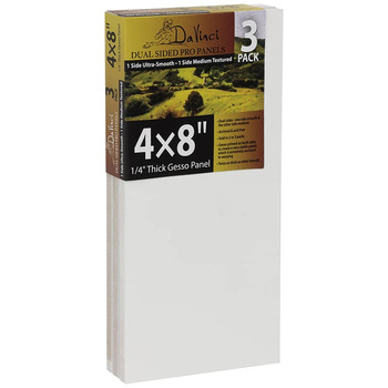 Da Vinci Dual Sided Pro Panel 4"x8", 6mm Deep (3-Pack)