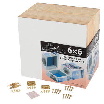 Da Vinci Keepsake Chest 6"x6", Panel Box Kit