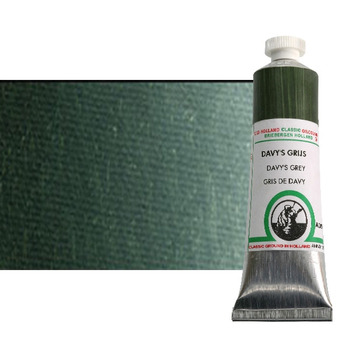 Old Holland Classic Oil Color - Davy's Grey, 40ml Tube