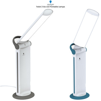 Daylight Twist 2 Go LED Portable Table Lamps