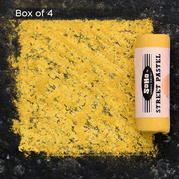 Box of 4 Soho Jumbo Street Pastels Deep Yellow Ochre