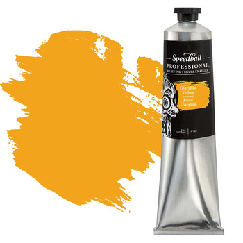 Speedball Professional Relief Ink - Diarylide Yellow 5oz