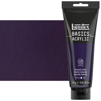 Liquitex Basics Acrylic Paint - Dioxazine Purple, 250ml Tube