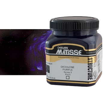 Matisse Structure Acrylic 250 ml Jar - Dioxazine Purple