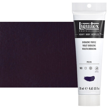 Liquitex Heavy Body Acrylic - Dioxazine Purple, 4.65oz Tube