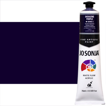 Jo Sonja Matte Acrylic - Dioxazine Purple, 75ml Tube