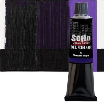 Soho Artist Oil Color Dioxazine Purple, 170ml Tube