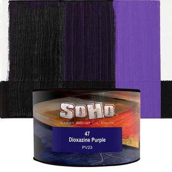 Soho Artist Oil Color Dioxazine Purple, 430ml Can