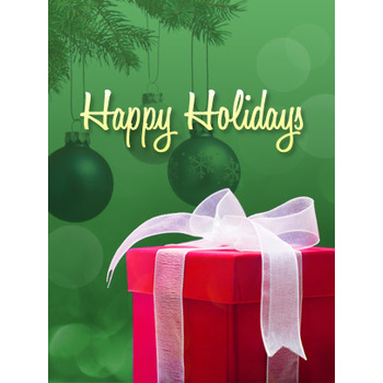 Happy Holidays Gifts Under Tree - eGift Card