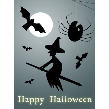 Halloween Art eGift Card - Silhouettes - electronic gift card eGift Card
