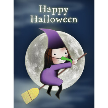 Halloween Art eGift Card - Witch - electronic gift card eGift Card