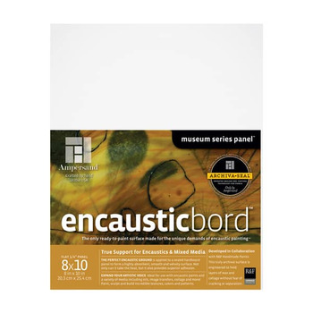 Ampersand Encausticbord 1/4" Flat Panel 8x10"