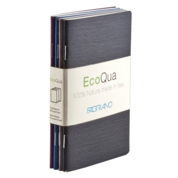Fabriano EcoQua Pocket Set of 4 3.5x5.5" - Dot Cool