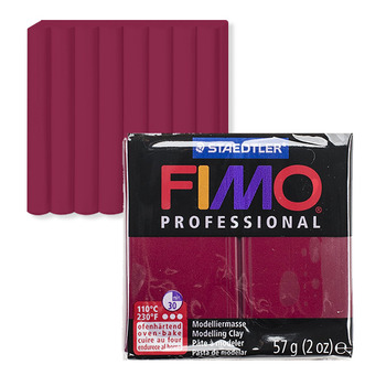 FIMO Professional Modeling Clay 2 oz - Bordeaux