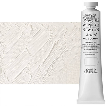 Winsor & Newton Artists' Oil - Flake White Hue, 200ml Tube