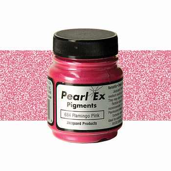 Jacquard Pearl Ex Powder Pigment - Flamingo Pink .5oz