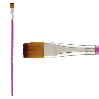 Creative Inspirations Dura-Handle™ Brush Long Handle Flat 1/2"