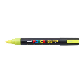Posca Acrylic Paint Marker 1.8-2.5 mm Medium Tip Fluorescent Yellow