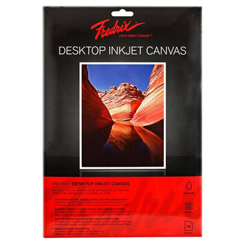 Fredrix InkJet Canvas Pack 13" x 19" (50 Sheets)