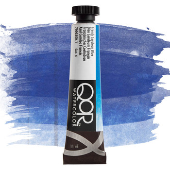 QoR Watercolor Paint - French Cerulean Blue, 11ml Tube