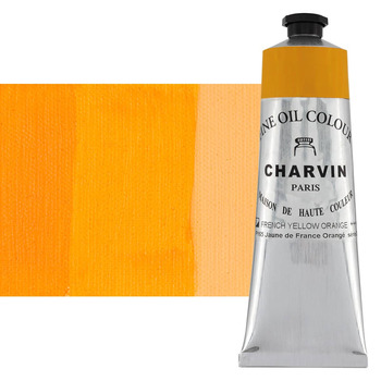 Charvin Fine Oil Paint, French Yellow Orange - 150ml