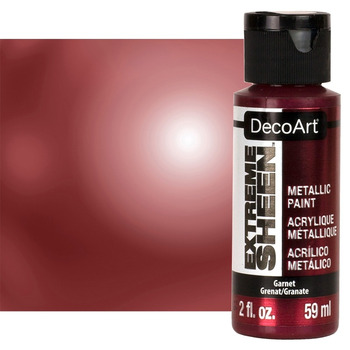 DecoArt Extreme Sheen Metallic Paint 2oz Garnet