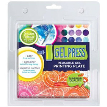 Gel Press Printing Plate 12X12"