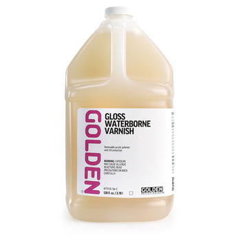 Golden Acrylic Waterborne Varnish - Gloss, Gallon