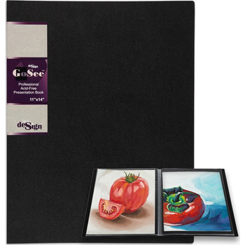 GoSee Professional Archival Presentation Book 11x14" 24 Pages