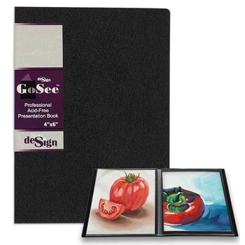 GoSee 4x6" Professional Archival Presentation Book 24 Pages