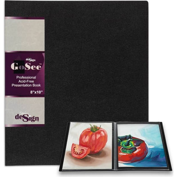 GoSee 8x10" Professional Archival Presentation Book 24 Pages