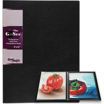 GoSee Professional Archival Presentation Book 9x12" 24 Pages