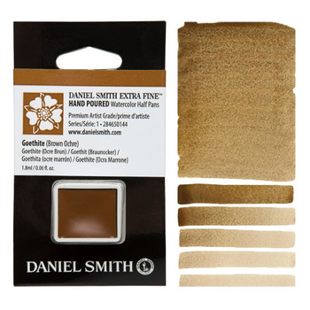 Daniel Smith Watercolor Half Pan - Goethite (Brown Ochre)