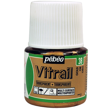 Pebeo Vitrail Color Gold 45 ml