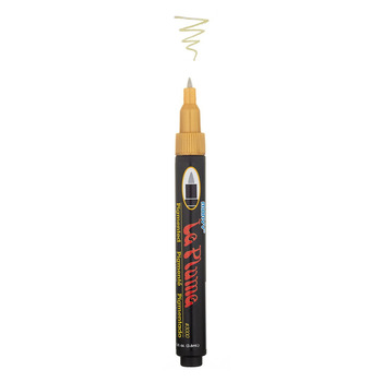 Marvy Uchida Le Plume 3000 Brush Tip Marker Gold (Opaque) OP921